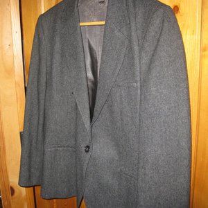 Ashley Brooks grey wool blazer 10P